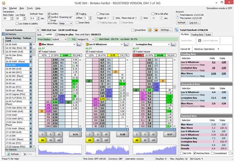 betfair trading systems